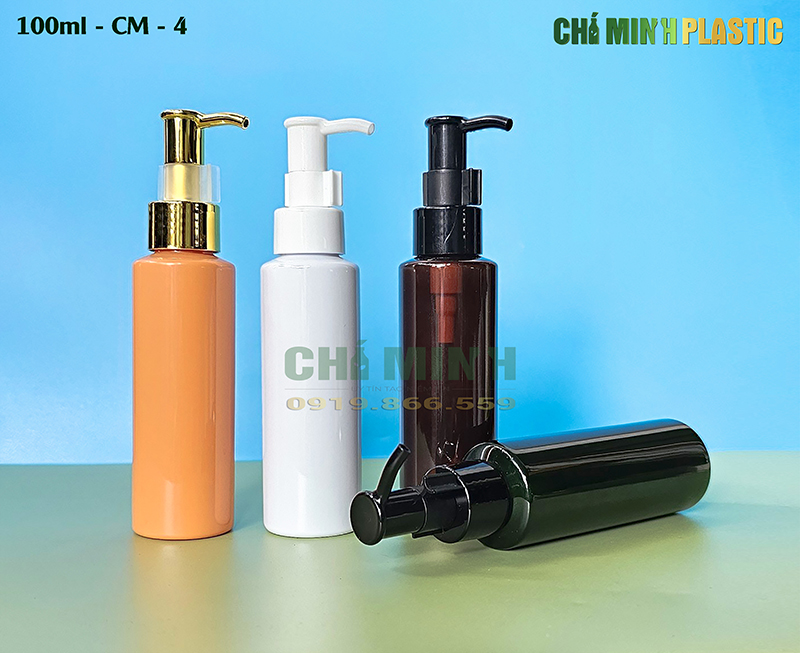 Vỏ chai 100ml - CM4 - Chai PET Nhựa Chí Minh - Công Ty CP Nhựa Chí Minh